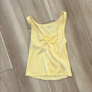 Old Navy Light Yellow Tank Top
